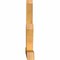 Ekena Millwork Saratoga Rough Sawn Timber Gable Bracket, Western Red Cedar, 60"W x 35"H x 4"D x 4"F, 14/12 Pitch GBW060X35X0404SAR00RWR - alternate 4